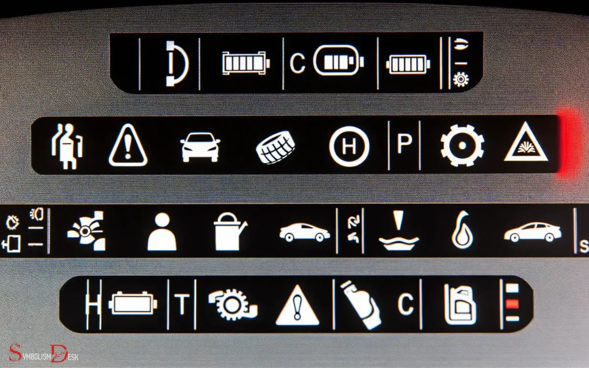 Common Dashboard Symbols and Their Meanings