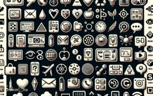 Computer Icons and Symbols with Name