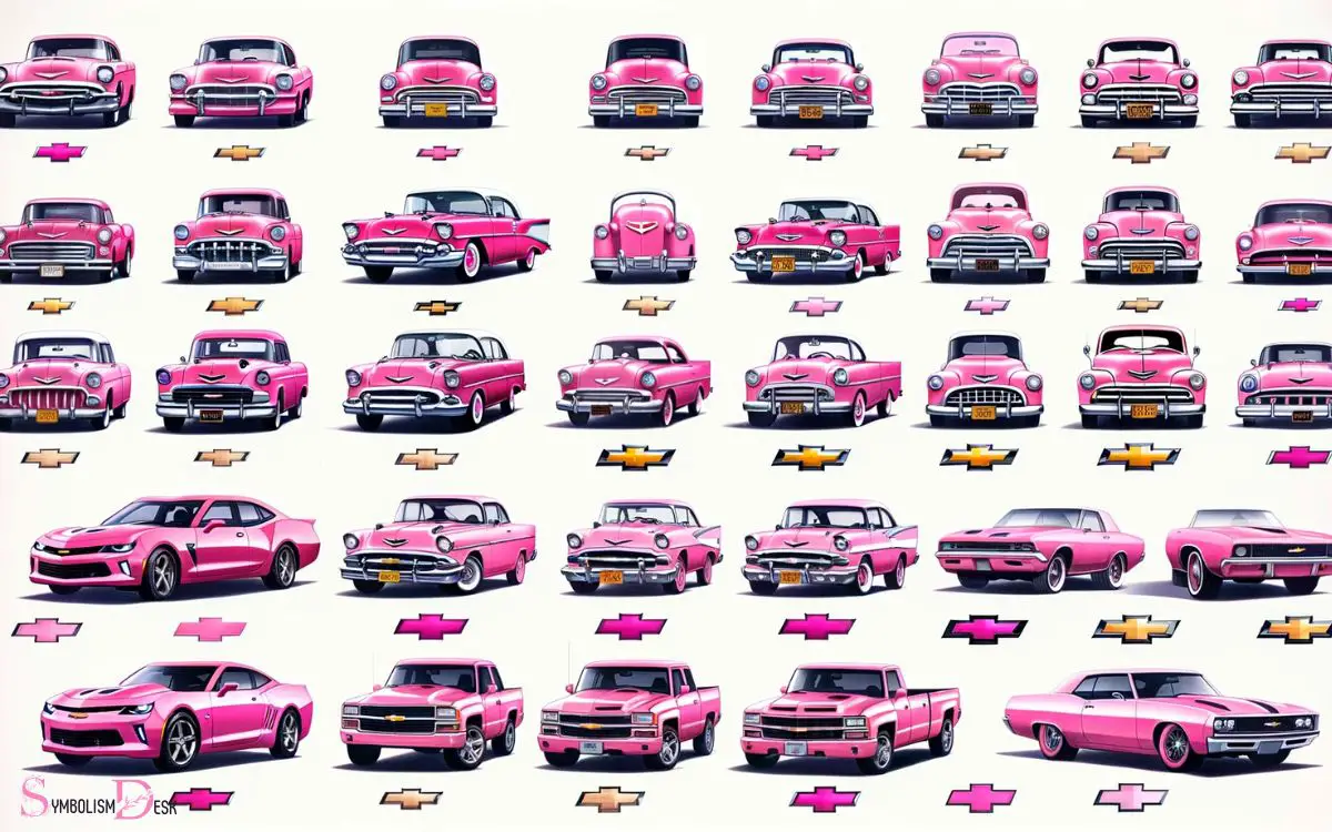 Different Types of Pink Chevy Symbols