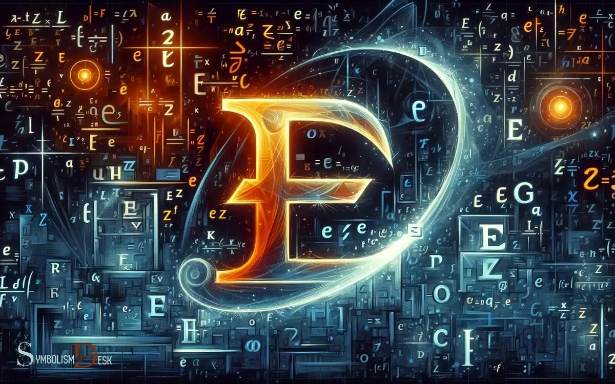 Greek E Symbol in Math