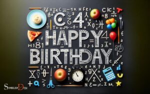 Happy Birthday in Math Symbols