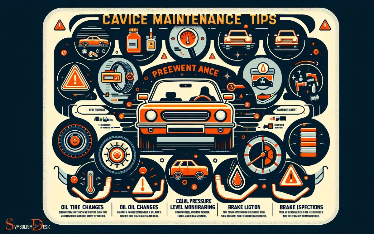 Maintenance Tips for the Orange Car Symbol