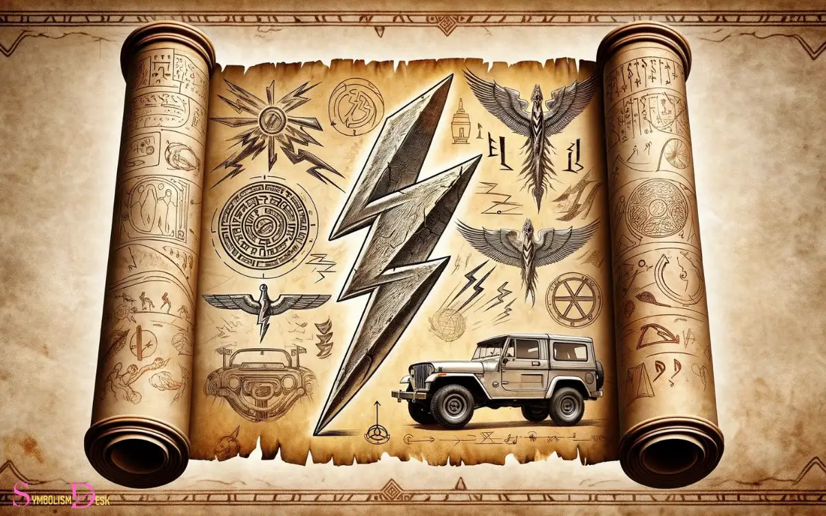 Lightning Bolt Symbol Car Jeep ETC!