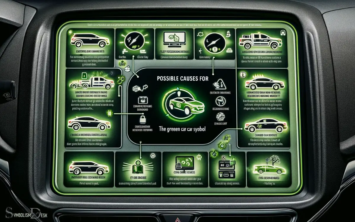 Possible Causes of the Green Car Symbol