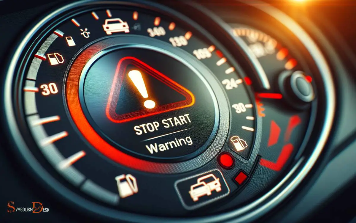 Steps to Take When the Stop Start Warning Light Appears