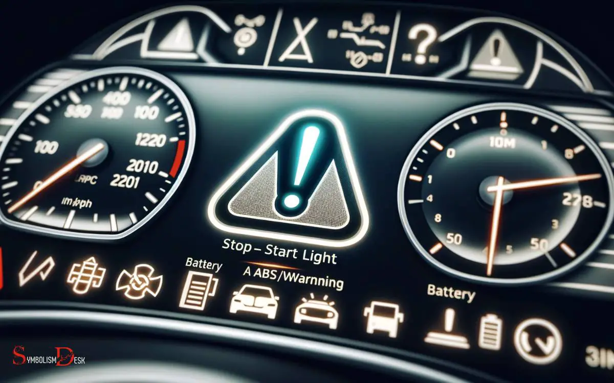 Understanding the Stop Start Warning Light