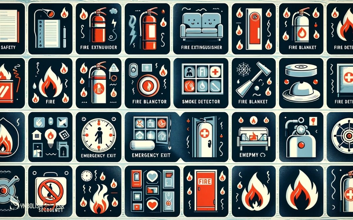 Fire Safety Symbols with Names