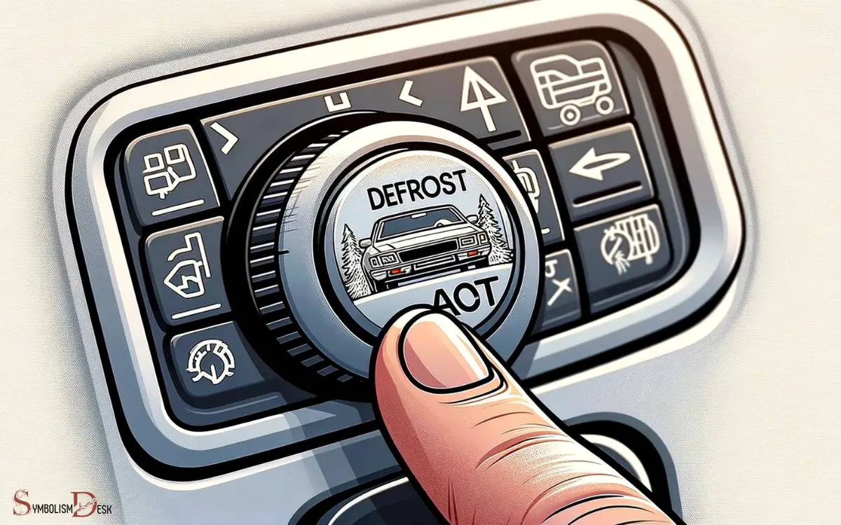 Locating the Defrost Button