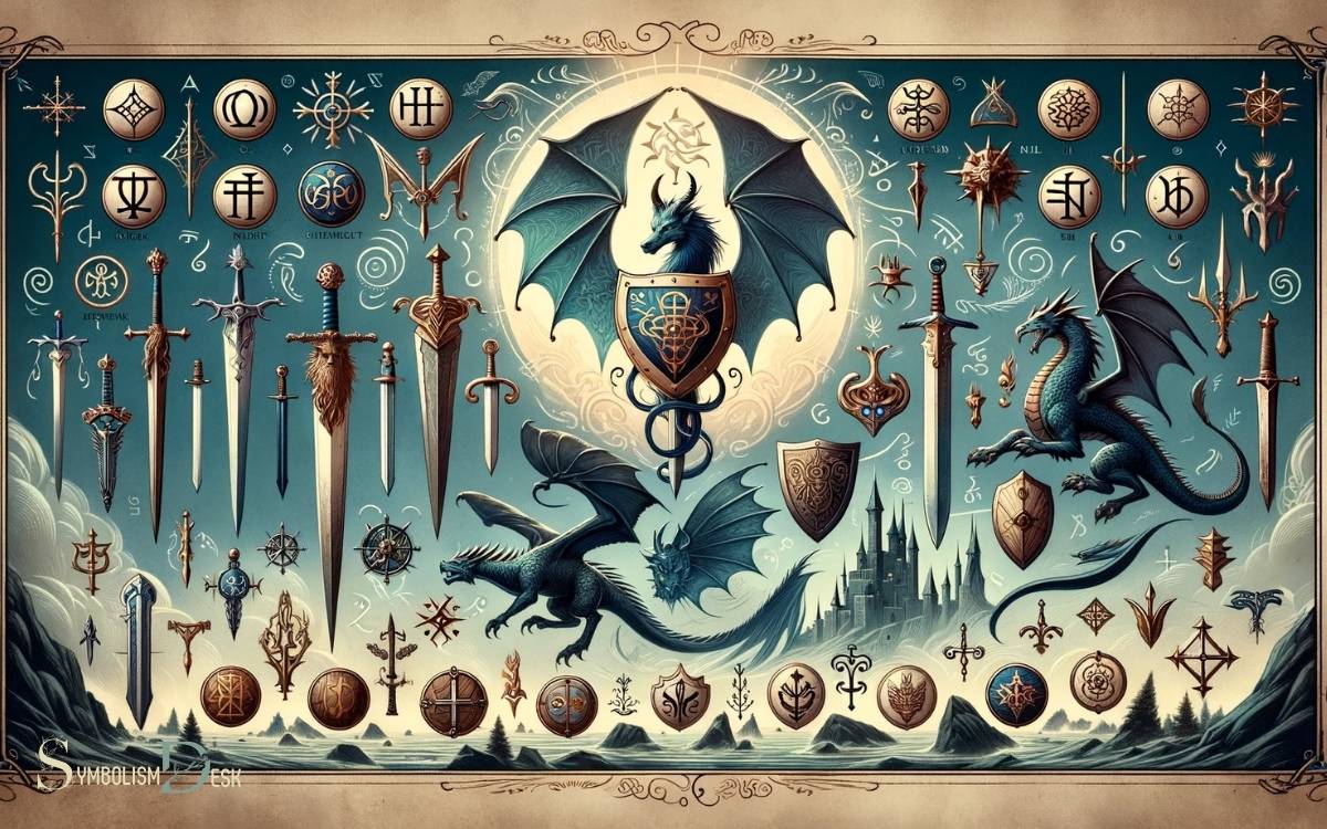 Knights and Dragons Name Symbols